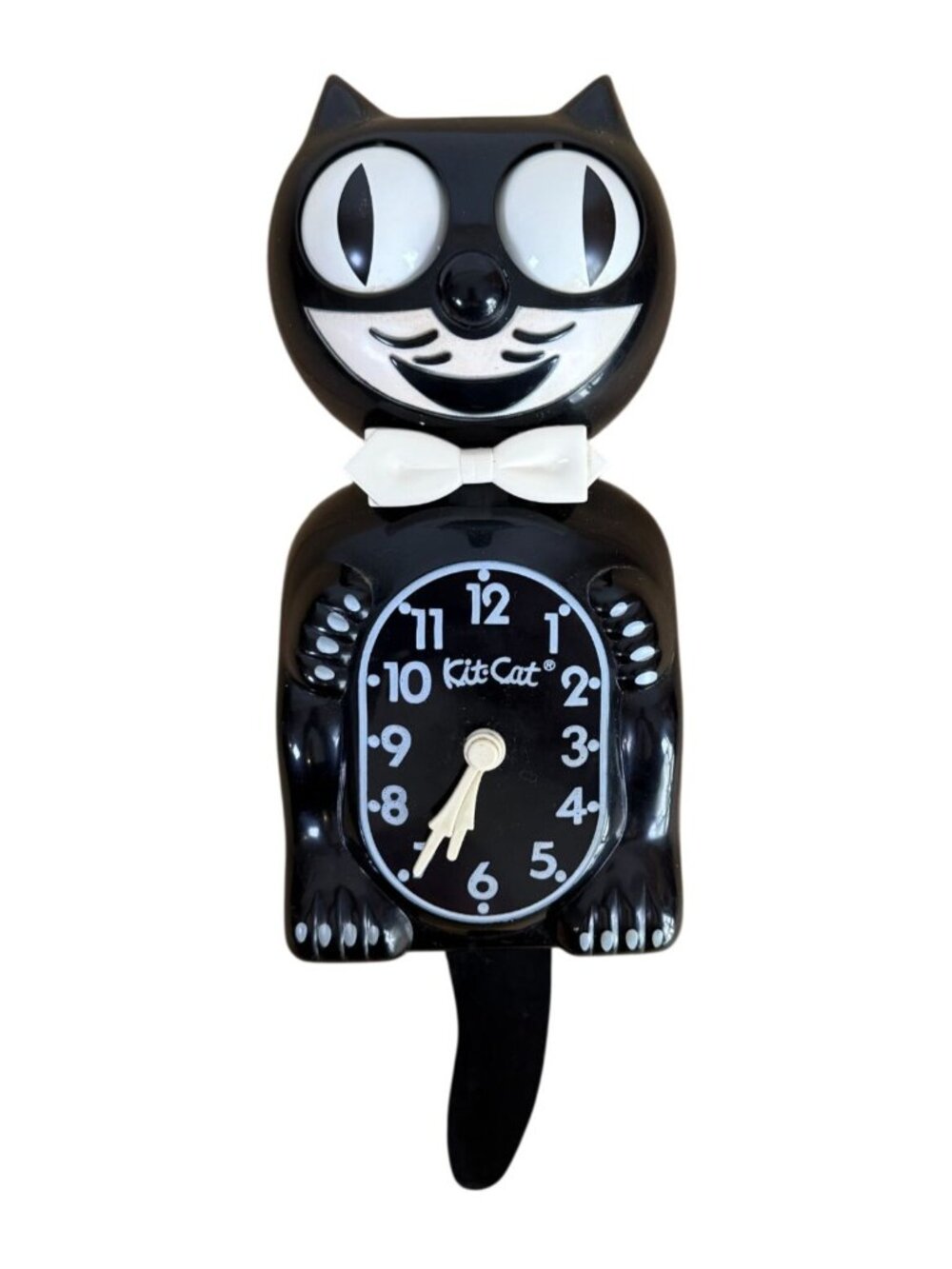 1980s Kit Cat Klock California Clock Co. Model B1 San Juan Kitschy Clock AS IS